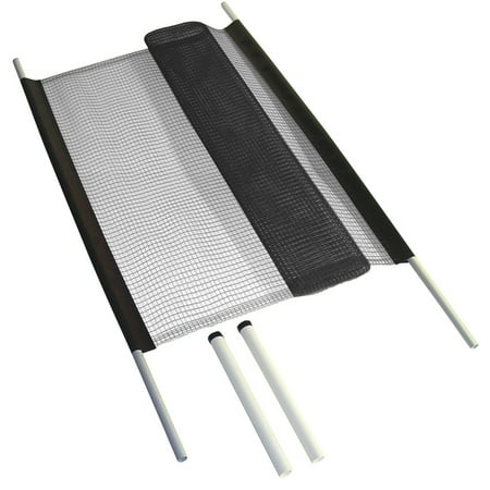 KidKusion Driveway Safety Net, Child, 20 ft Long, Polyethylene, Steel, Gate, 1 CT, Black