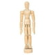 thumbnail image 3 of Maniquí de madera de artista, maniquí articulado, muñeca articulada, figura humana con soporte 155 cm x 45 cm, 3 of 9