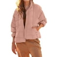 thumbnail image 6 of Sherrylily Women Lightweight Long Sleeve Zip Jacket Short Winter Coat, 6 of 6