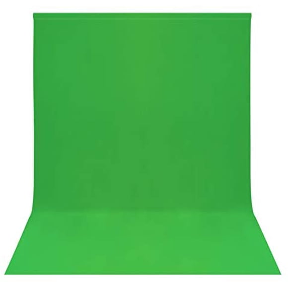 Easy-Going Fond de Fond Vert en Mousseline 10Wx16L, Studio Photo, Écran Haute Densité Pliable pour Vidéo