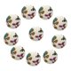 thumbnail image 4 of 10 piezas redondas de 20 mm botones de vástago cubiertos de tela DIY costura Estilo 4 Sunnimix Botones cubiertos de tela, 4 of 7