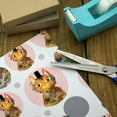 thumbnail image 3 of Flower Cat with a Top Hat Premium Gift Wrap Wrapping Paper Roll, 3 of 5
