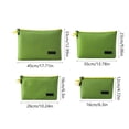 thumbnail image 3 of Travel Waterproof Storage Bags Multipurpose Packing Organizer Pouches For Toiletries Clothes Cosmetics Luggage Suitcase Green, 3 of 6