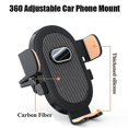 thumbnail image 2 of Soporte Universal de rotación de 360 ​​grados para coche soporte de montaje soporte de ventilación de aire soporte de Clip para teléfono móvil gratis, 2 of 4