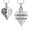 Customize, variant on Rose Flower Cremation Urn Necklace for Ashes Stainless Steel Memorial Cremation Ash Jewelry Keepsake Heart Ashes Necklace for Women Men