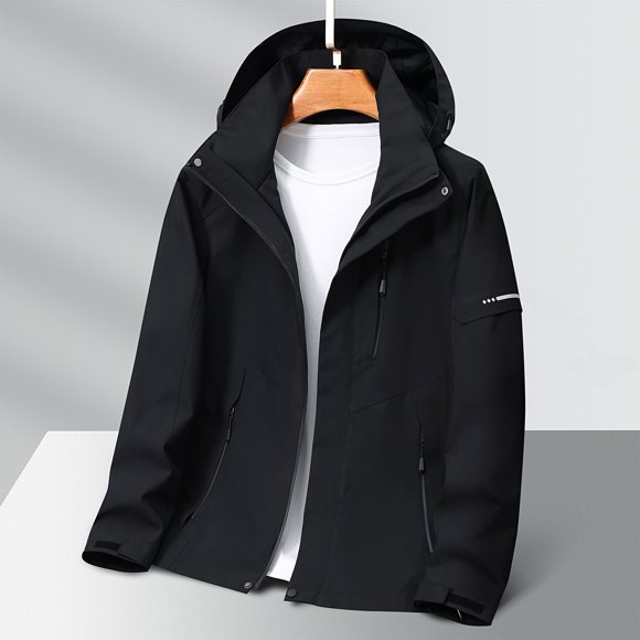Pisexur Womens Softshell Ski Jacket With Removable Hood, Fleece Lined and Water Repellent Outdoor Winter Coat S-5XL