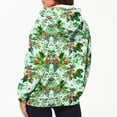 thumbnail image 3 of Puntoco Chaqueta Con Capucha Y Manga Larga Con Cremallera Y Estampado Navideño Informal Para Mujer, 3 of 6