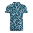 thumbnail image 4 of Byoo Toddler Boys Summer Polo Shirt Camo Dinosaur All Over Print Golf Shirt Casual Short Sleeve Tee Tops, 4 of 4