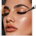 thumbnail image 4 of Tube Eyeliner Waterproof Oil-proof Proof Cool Black Drying Hard-tip Liquid Eyeliner With Brush 1ml, 4 of 9