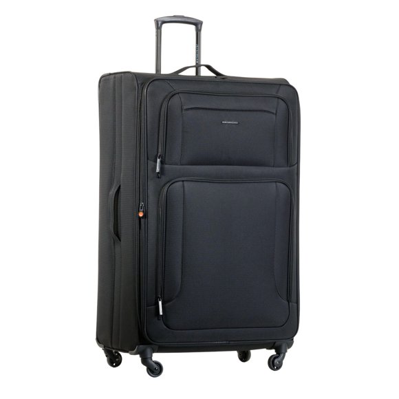 Jetstream Softside Expandable Extra Large Checked Luggage, Lightweight Rolling Travel Suitcase with Spinner Wheels