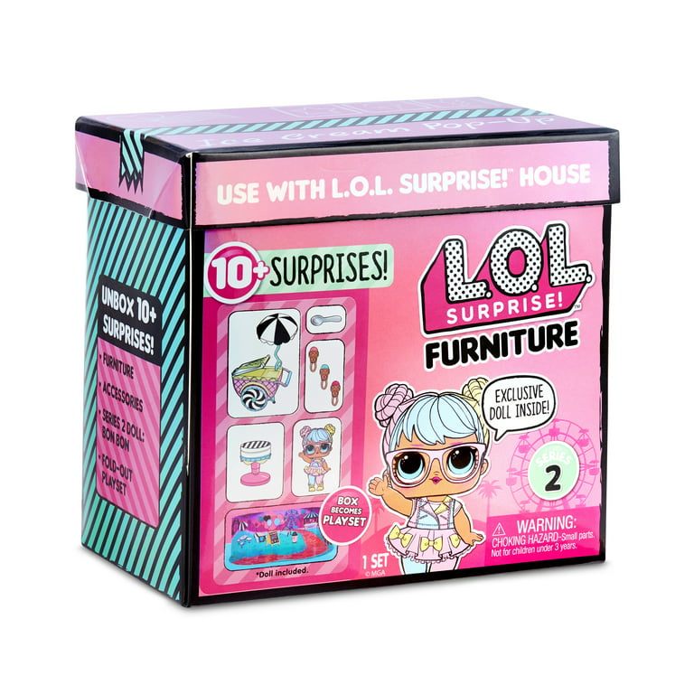 LOL Surprise Furniture Ice Cream Pop-Up With Bon & 10+ Great Gift Kids Ages 4+ - Walmart.com