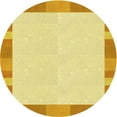 thumbnail image 1 of Ahgly Company Machine Washable Indoor Square Transitional Dark Orange Area Rugs, 3' Square, 1 of 7