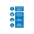 thumbnail image 1 of pitrice 10Pcs Wash Hand Wall Stickers PVC Hand Washing Sign Sanitary Stickers No.3, 1 of 6