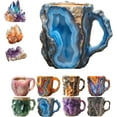 thumbnail image 2 of Mineral Crystal Coffee Mugs, 2024 New Multi-Colored Mineral Crystal Coffee Mug, Elegant Crystal Gift for Home & Office 1pcs, 2 of 4