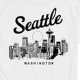 thumbnail image 3 of Instant Message - Seattle Washington - Men's Short Sleeve Graphic T-Shirt, 3 of 6