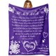 thumbnail image 1 of LHSHID Dad Blanket from Daughter to My Dad Blanket Dad Birthday Gifts Best Dad Ever Gifts from Daughter I Love You Dad Blanket 60x80in, 1 of 5