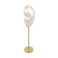 thumbnail image 3 of kurtrusly Earring Display Stand Human Ear Model Organizer Holder Showcase Stud Jewelry Left Ear White Height: 18cm 1Set, 3 of 6