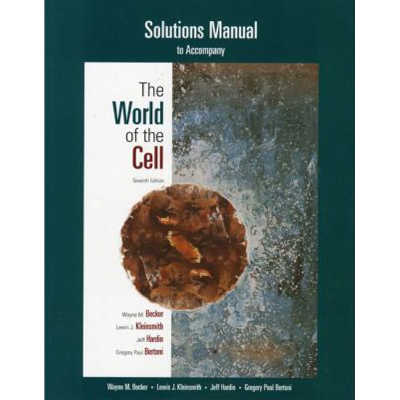 Pre-Owned Student Solutions Manual for The World of the Cell (Paperback) 032152747X 9780321527479