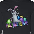thumbnail image 4 of Inktastic Prepare to Dye Easter Bunny Long Sleeve T-Shirt, 4 of 5
