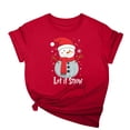 thumbnail image 3 of Mgmyaa Graphic Tees for Women Casual Crew Neck Short Sleeve Basic T-Shirt Top, 3 of 5