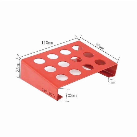 Hhip 12 Piece ER-16 Collet Rack 3900-8672