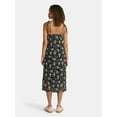 thumbnail image 2 of No Boundaries Tie Strap Midi Dress, Women's, 2 of 4