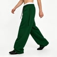 thumbnail image 4 of Mens Baggy Sweatpants Wide Leg Casual Drawstring Elastic Waist Open Bottom Loose Lounge Athletic Pants, 4 of 6