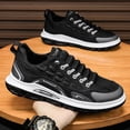 thumbnail image 5 of Zapatillas de deporte de alta calidad para hombre, calzado deportivo de lona transpirable sin cordones, zapatos informales con plataforma antideslizante, calzado de trabajo para hombre 2024, 5 of 5