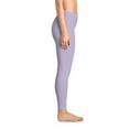 thumbnail image 4 of Purple Color Leggings, Purple Leggings 14, 4 of 7