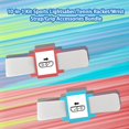 thumbnail image 4 of 1 Set Somatosensory Sports Suit Simple Installation Sensitive Touch Smooth Operation Comfortable Grip 10-in-1 Sports Lightsaber/Tennis Racket/Wrist Strap/Grip Systematic Sports Kit for Sw, 4 of 7