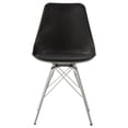 thumbnail image 4 of Juniper Polypropylene Dining Side Chair Black (Set of 2), 4 of 10