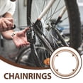 thumbnail image 4 of 2Pcs Round Plastic Chain Guard for Bike Protection on Rough Trails 18.00X18.00X1.50in, 4 of 8