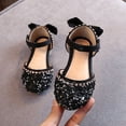 thumbnail image 2 of XIMIN Girl's Korean Version Rhinestone Decoration Soft Sole Slip On Shoes Casual Buckle Sandals Princess Shoes Summer Party Shoes Fall Girl Sandals, 2 of 5