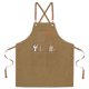 thumbnail image 1 of Delantal de Chef Ajustable con Espalda Cruzada para Cocina, Arte y Pintura, Caqui, 1 of 6