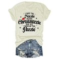 thumbnail image 1 of LUOGENLI T-shirts pour Femmes T-shirts Décontractés Col Rond Imprimé Lettre Manches Courtes T-shirts pour Femmes Tee Graphique Fête de la Saint-Patrick Beige TTTG, 1 of 1