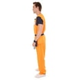 thumbnail image 4 of HPO Adult Men's Fighter TV / Movie Costume | Orange Halloween Costume, 4 of 10