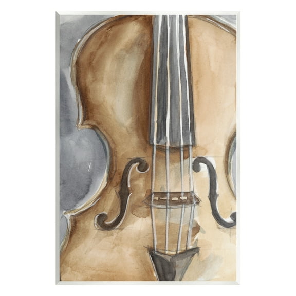 Stupell Industries Cello Music Painting Beauty & Fashion Painting Unframed Art Print Wall Art, 10 x 15