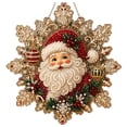 thumbnail image 2 of DIY Christmas Pearl Diamond Painting Art Kit Santa Shape Suncatcher Home Wall Decor Art Craft Kit Holiday Christmas Wall Decor Handmade Home Decoration Gift, 2 of 6