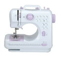 thumbnail image 1 of Household Mini Sewing Machine Double Speeds Small Sewing Machine 12 Built-In Stitches Travel Sewing Machines For Beginners, 1 of 5