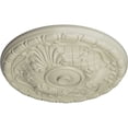 thumbnail image 3 of Ekena Millwork 15 3/4"OD x 5/8"P Amelia Ceiling Medallion (Fits Canopies up to 4 1/8"), Hand-Painted Clear Yellow, 3 of 6
