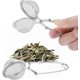 thumbnail image 4 of SET DE 4 pinzas de té de acero inoxidable, 4,5 cm, filtros de té para té suelto, pinzas de tamiz de malla fina, bolas de té para una degustación óptima, 4 of 5
