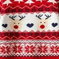 thumbnail image 6 of Staki Christmas Sweater for Boys Kids Christmas Sweater for Toddler Boys Holiday Pullover Top(Red,3-4 Years), 6 of 7