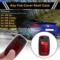 thumbnail image 2 of Funda de Llave de Auto TPU Roja para VW Up - Funda de Control Remoto de 3 Botones, 2 of 6