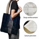 thumbnail image 3 of This Is The Skin Of A Killer Bella Bolso de tela con estampado de lienzo para mujer, bolsa de compras reutilizable y estética, con cremallera interior, regalo para mujer,40*40cm., 3 of 6