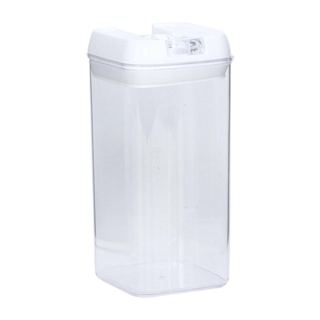 Cereal Container Food Storage with Locking Lids for Flour Sugar Cereal 0.8L