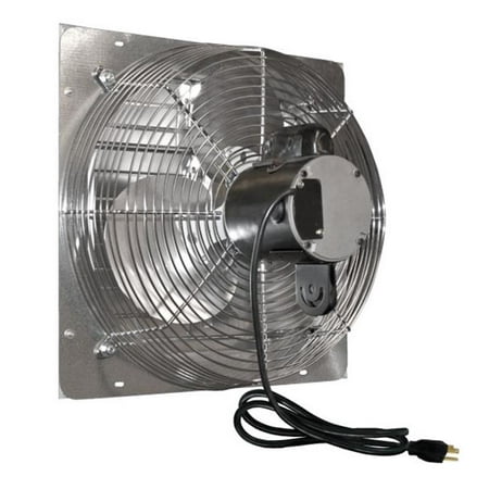 

J and D 16 In. Shutter Exhaust Fan With Cord