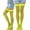 Neon Yellow, variant on Women's Spandex Fishnet Thigh High - Neon Green