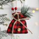 thumbnail image 1 of Fiudx Ofertas relámpago del día Bolsa de bendición navideña Bolsa de regalo Bolsa de regalo pequeña Colgante decorativo para árbol de Navidad Suministros de decoración, 1 of 7