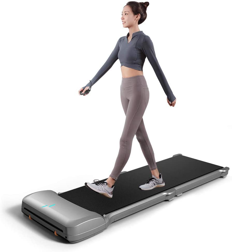 WALKINGPAD A1 Foldable Treadmill Walking Pad Smart Jogging Exercise Fitness Equipment Free Installation Low Noise Footstep Induction Speed Control,Folding Under Desk 0-3.72mile/Hour 