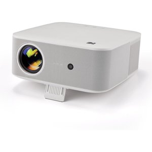 Kodak FLIK X20 Smart Projector 1080p Portable Projector with Google TV Dongle Built-In (White)